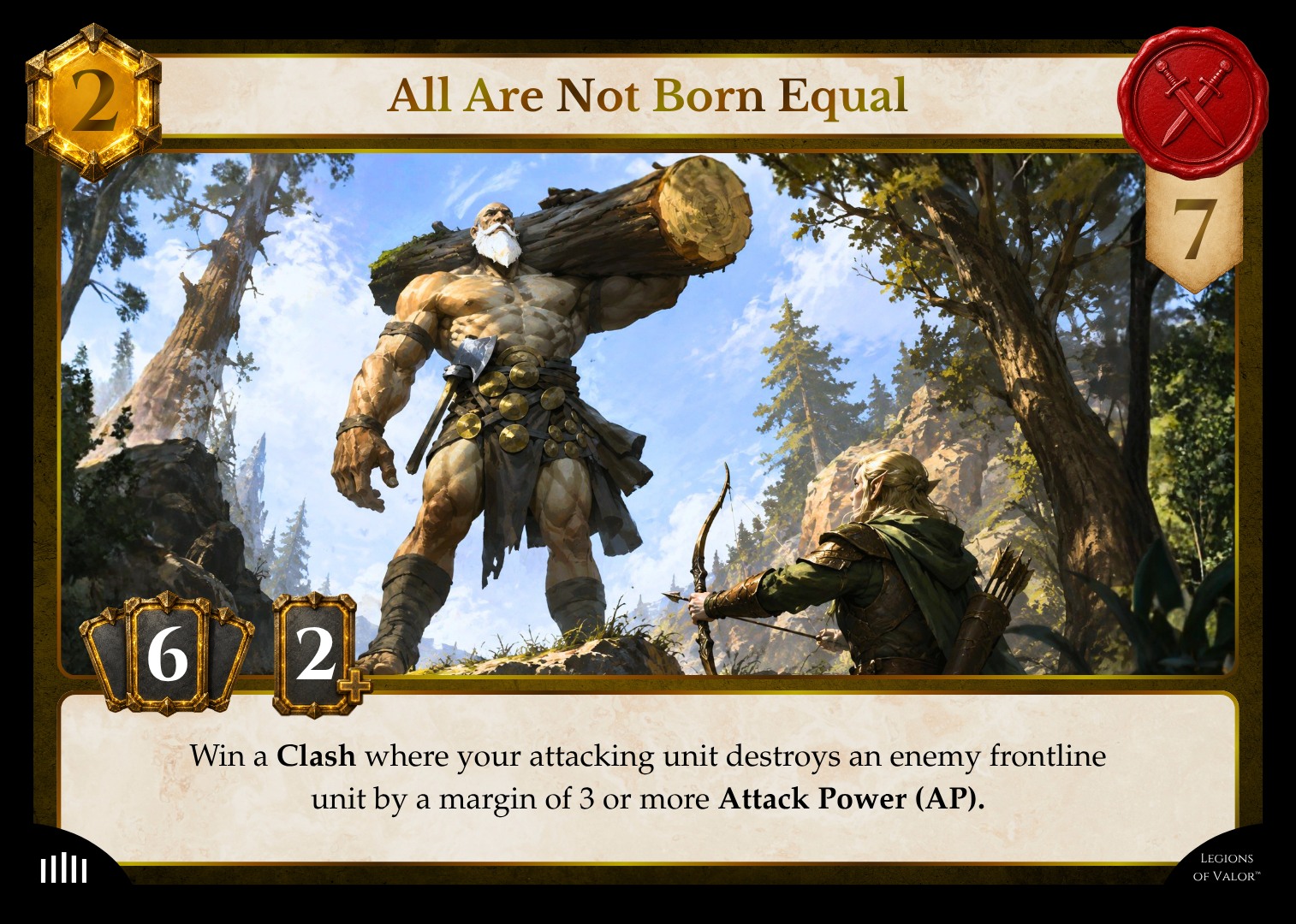 All Are Not Born Equal battleplan