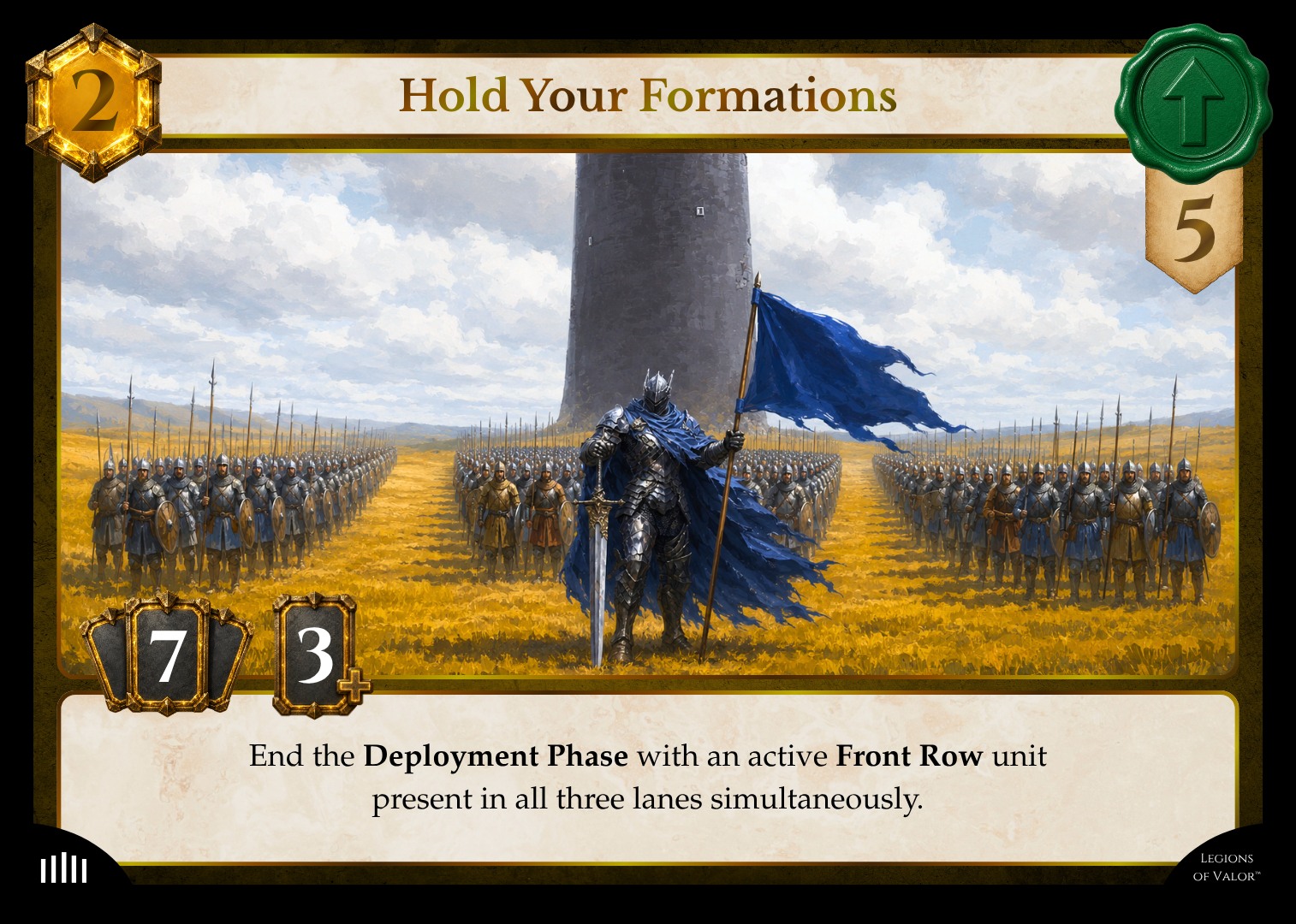 Hold Your Formation battleplan